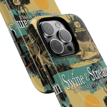 Swine and Stream Phone Case
