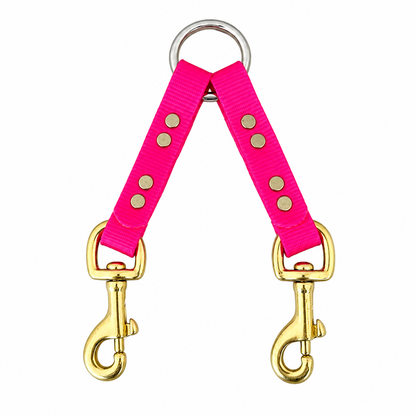 2 Dog Coupler Dayglow