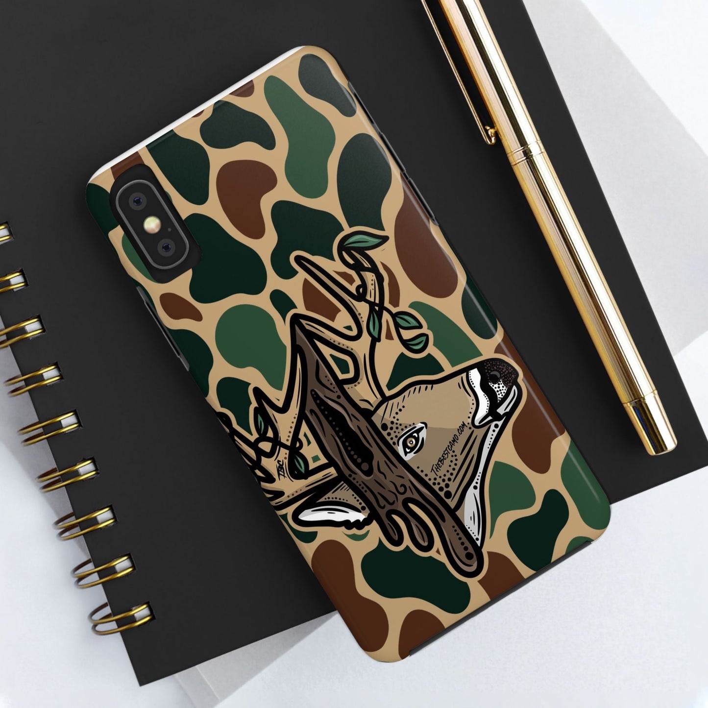 Tough Camo Phone Case SCRAPE PHONE CASE