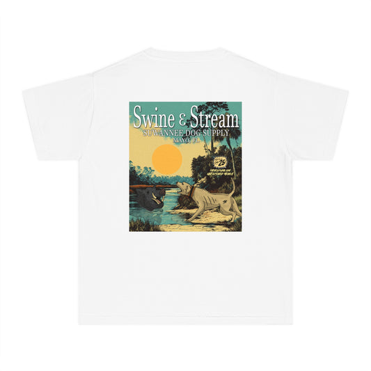 Swine and Stream Youth T-shirt