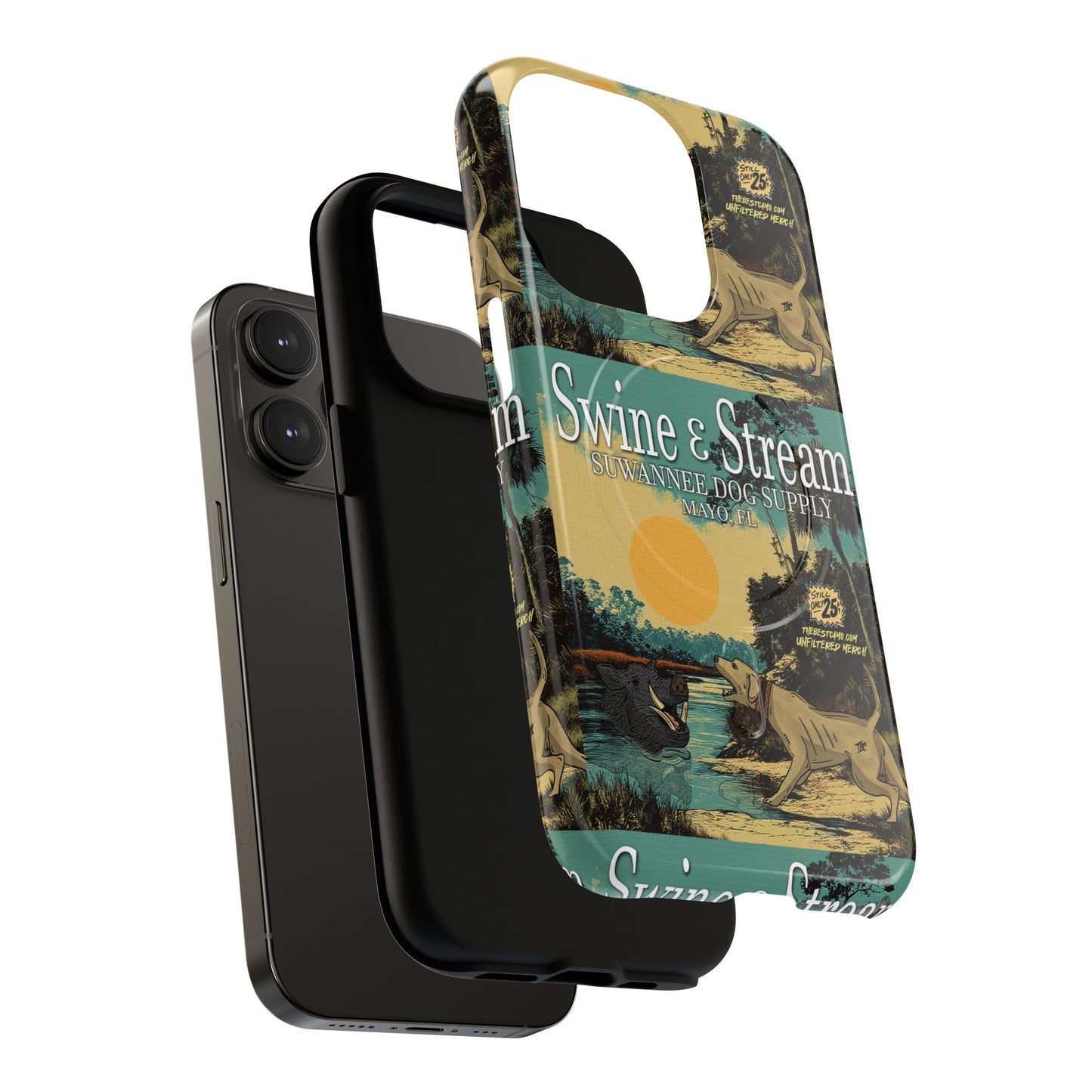 Swine and Stream Phone Case