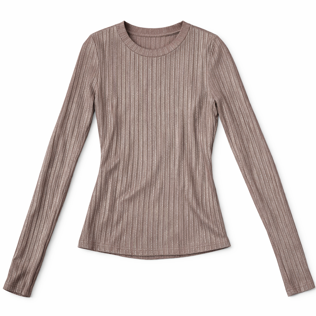 Women's Slim Fit Long Sleeved Top