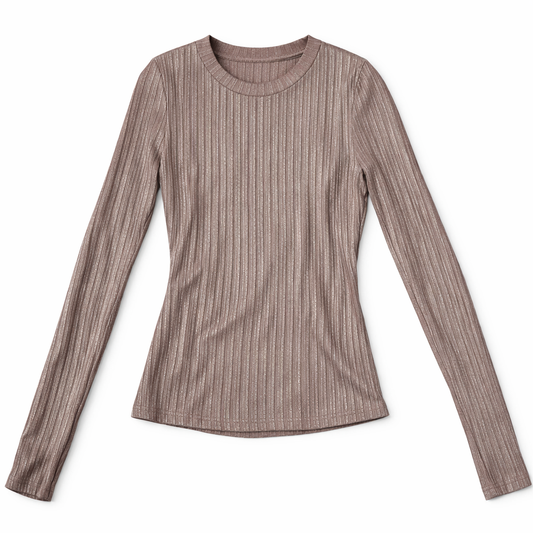 Women's Slim Fit Long Sleeved Top