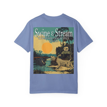 Swine and Stream Adult T-shirt