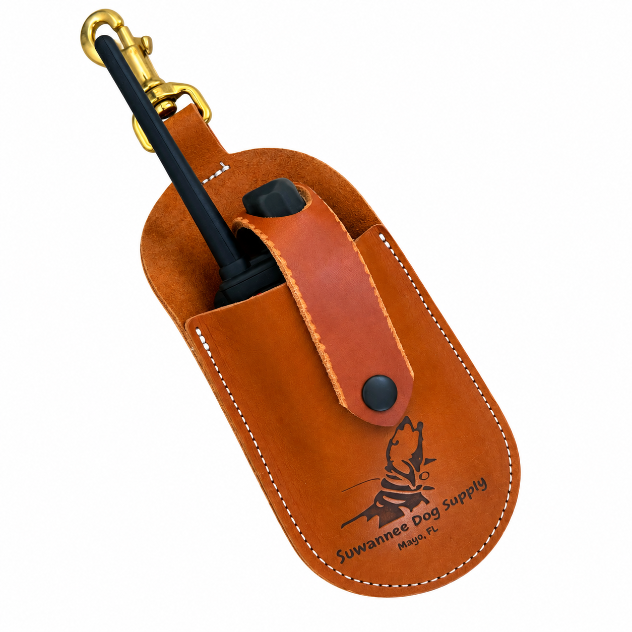 Belt Loop/Clip On Leather Garmin Holder
