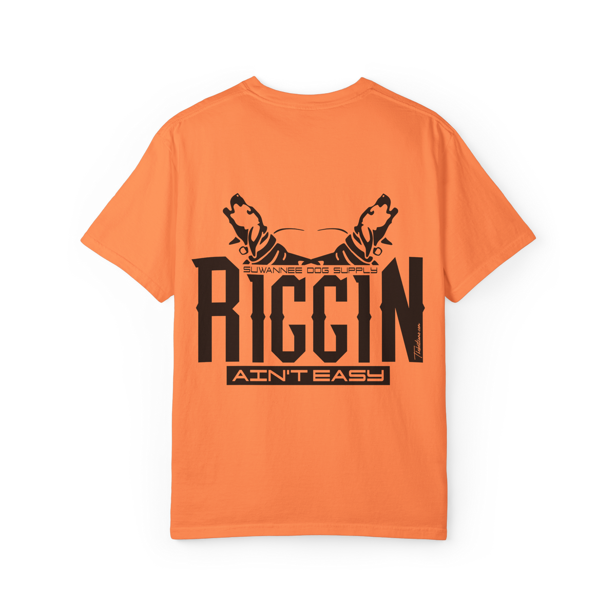 Suwannee Dog Supply Riggin' Orange T-Shirt