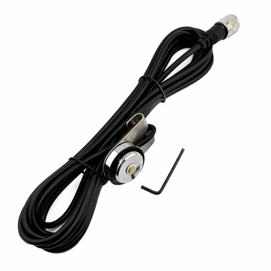 Antenna Clip-On Mount w/ 12' Coax