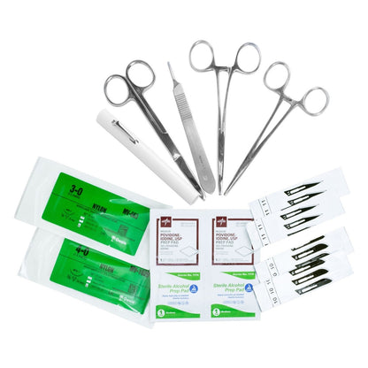 Oasis 15-Piece Surgical Kit w/ Sutures