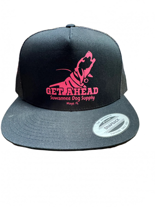 Suwannee Dog Supply Black and Pink Hat