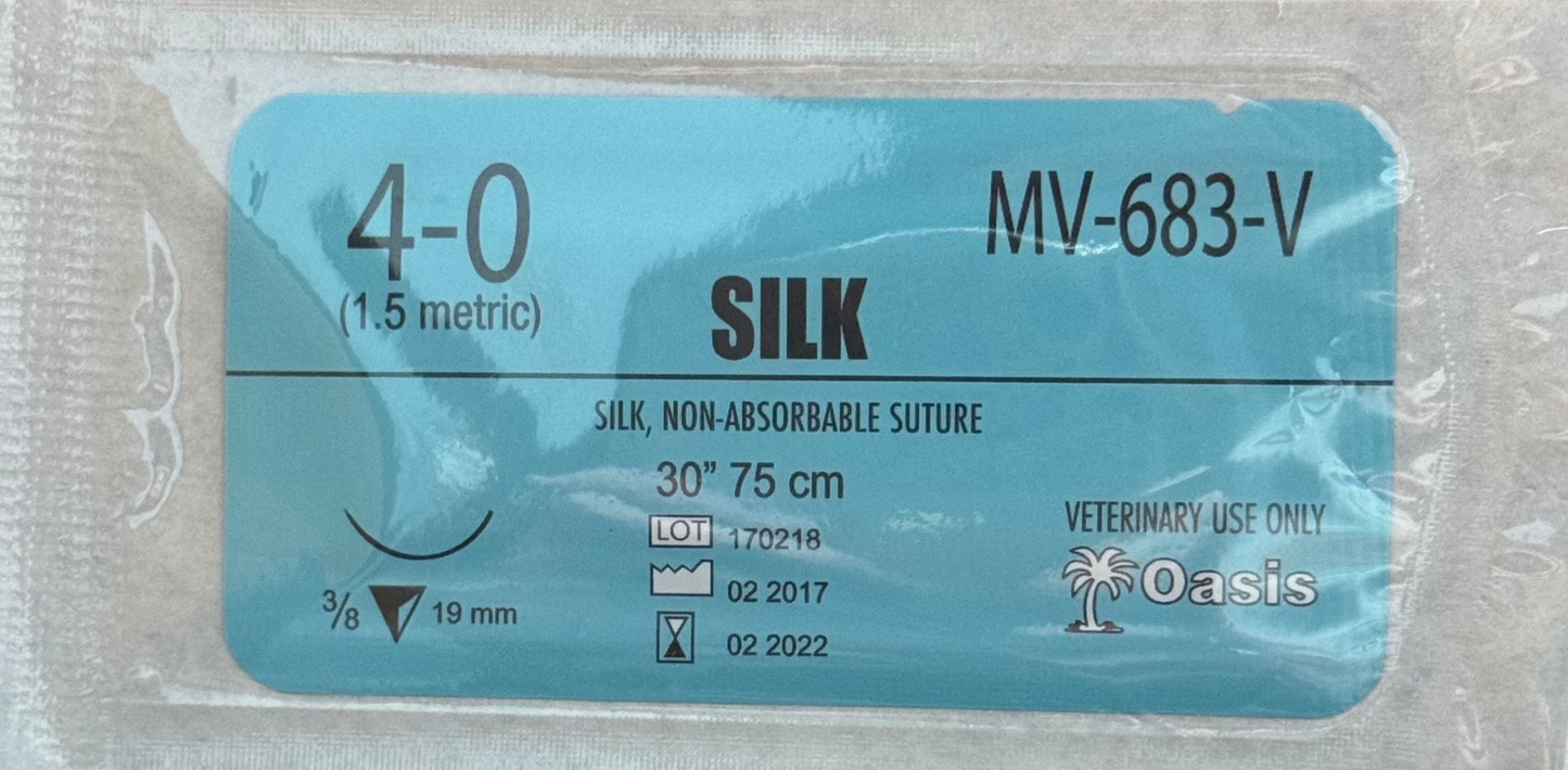 Oasis Silk Surgical Suture (1 suture)