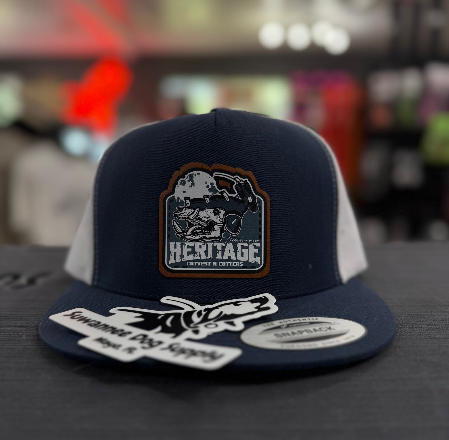 TBC.Com Cutvest n Cutters Patch Hat