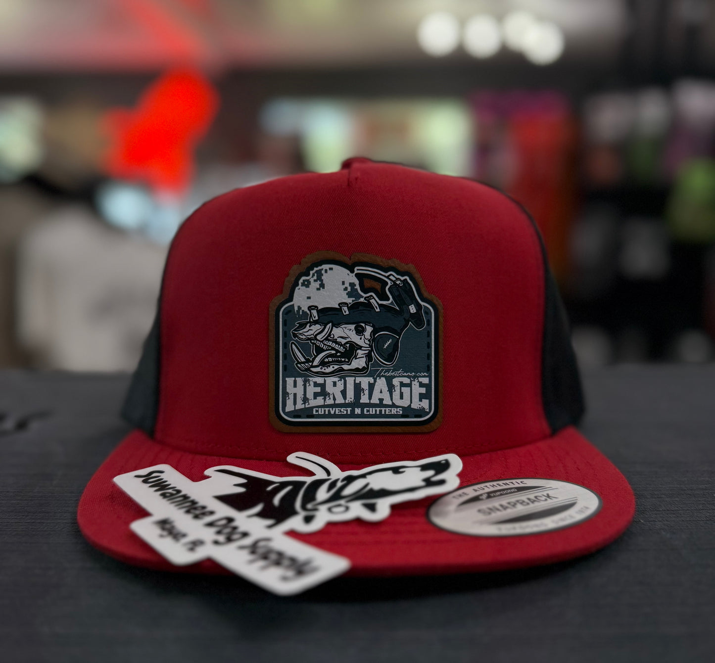 TBC.Com Cutvest n Cutters Patch Hat