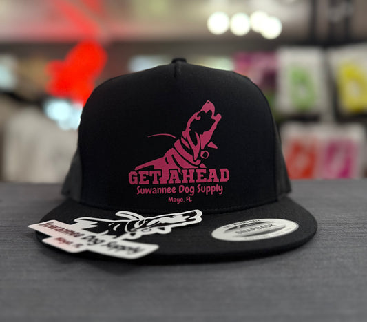 Suwannee Dog Supply Black and Pink Hat