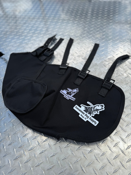 Suwannee Dog Supply Catch Vest - Black Mamba