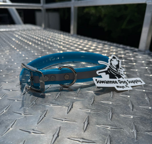 1" Standard Reflective W/ D Ring Collar