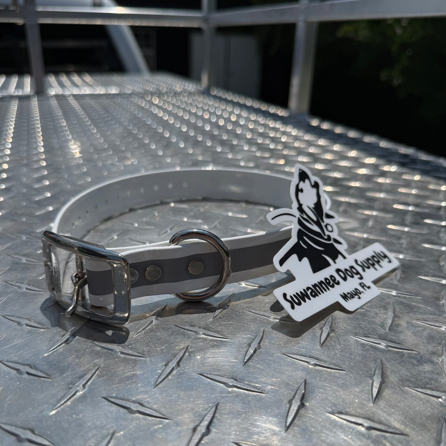 1" Standard Reflective W/ D Ring Collar