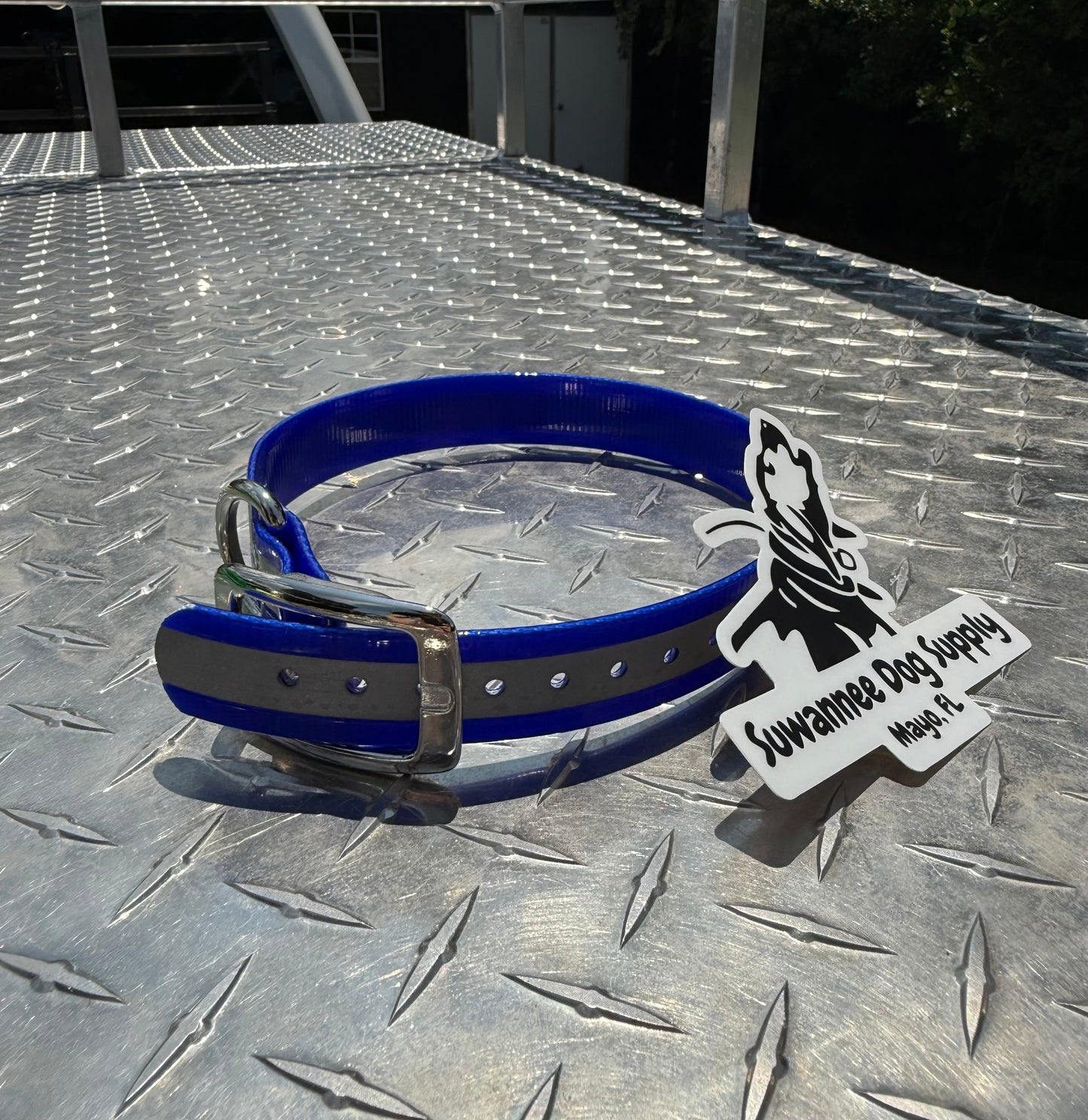 1" Standard Reflective W/ D Ring Collar