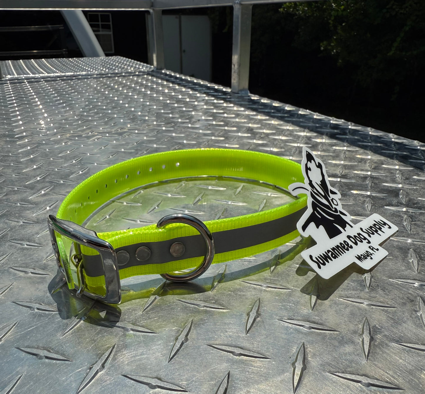 1" Standard Reflective W/ D Ring Collar