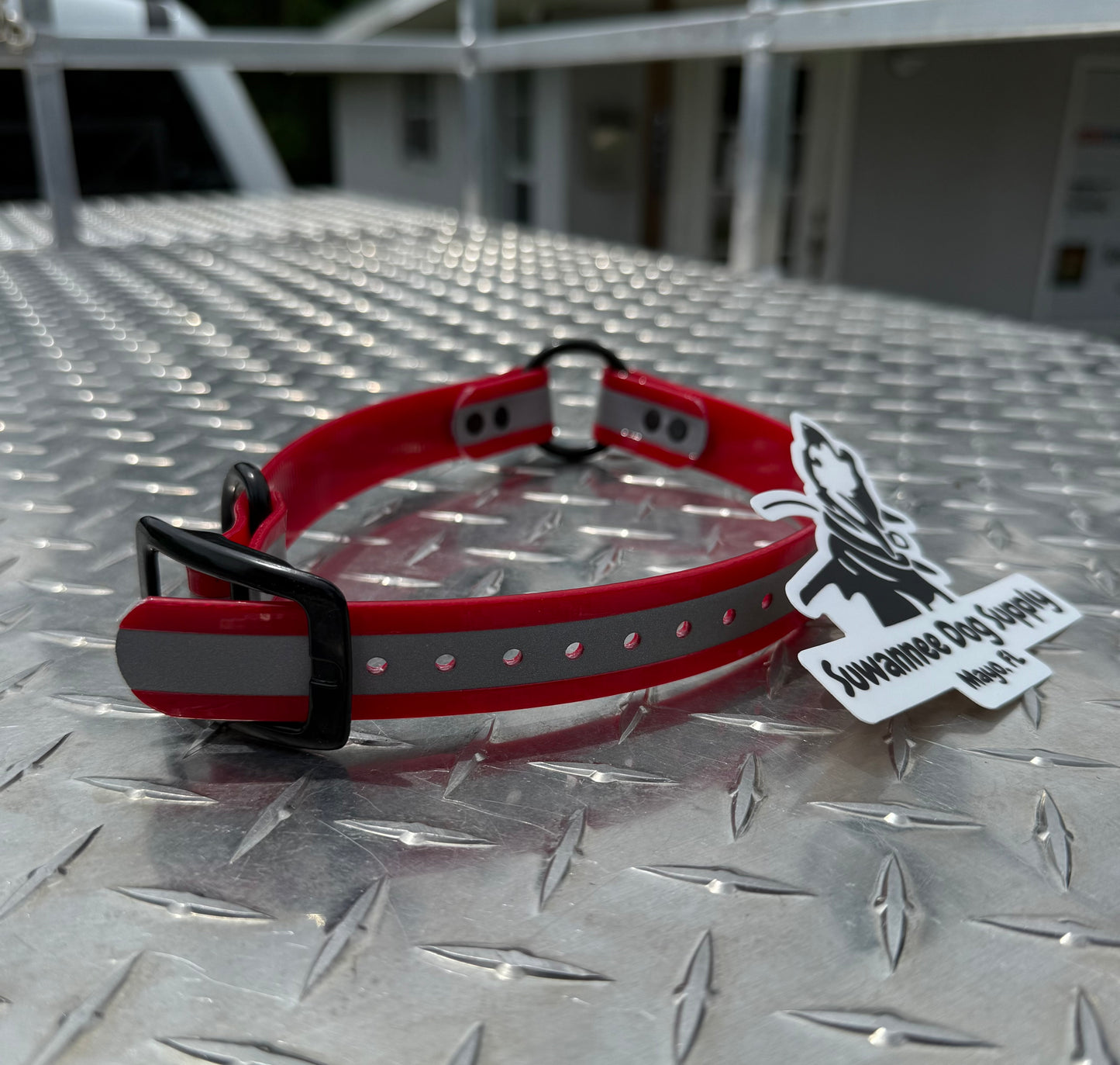 1" Standard Reflective W/ D&O Ring Collar
