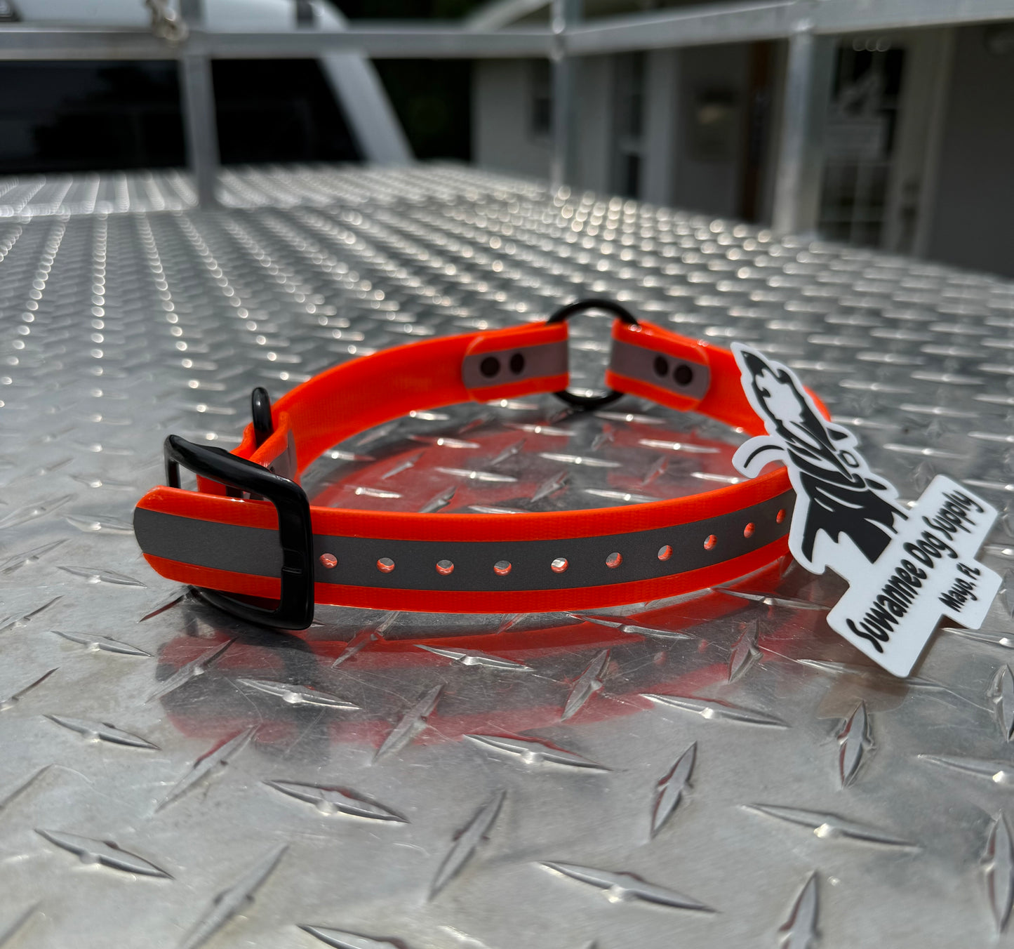1" Standard Reflective W/ D&O Ring Collar