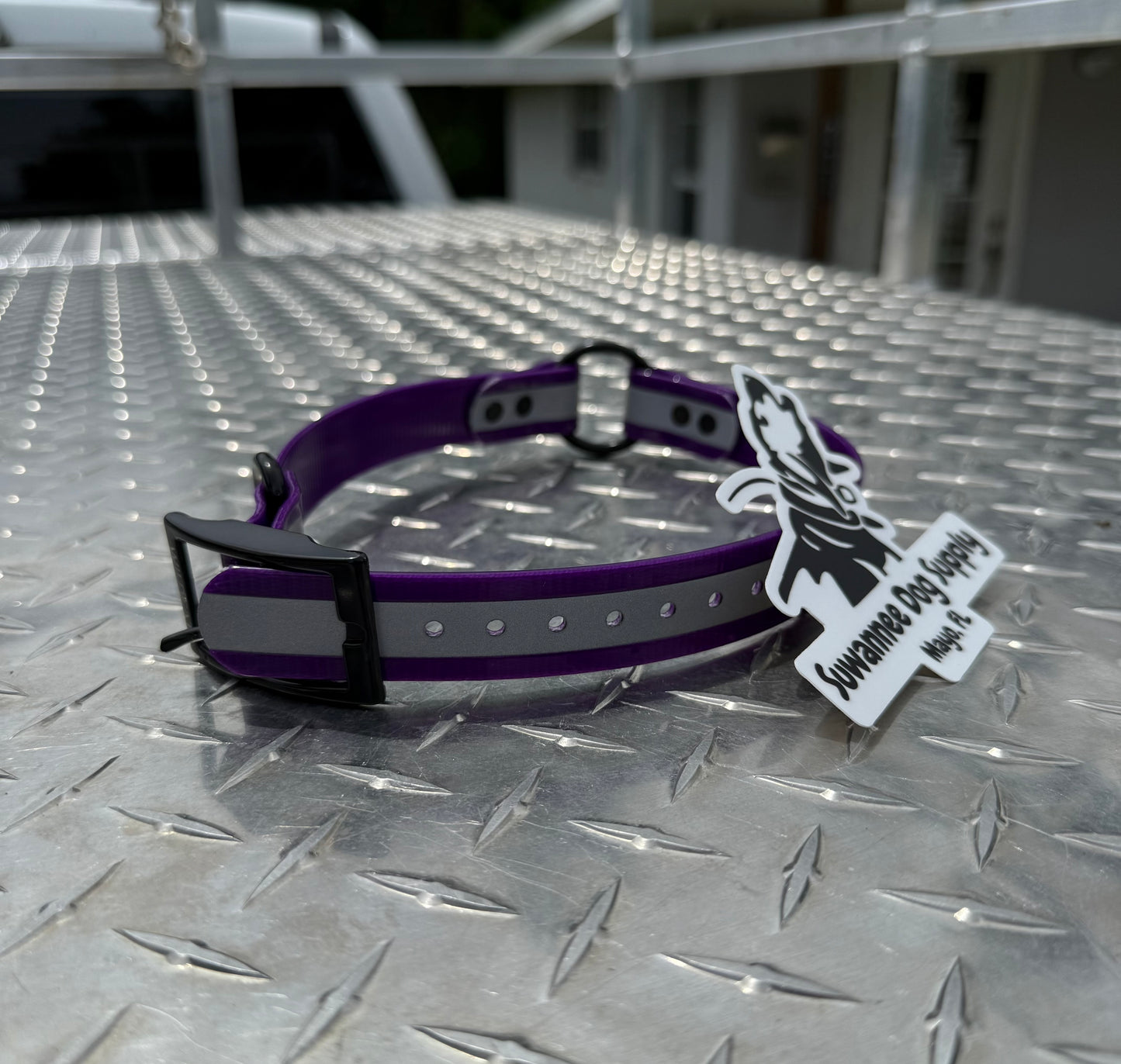 1" Standard Reflective W/ D&O Ring Collar