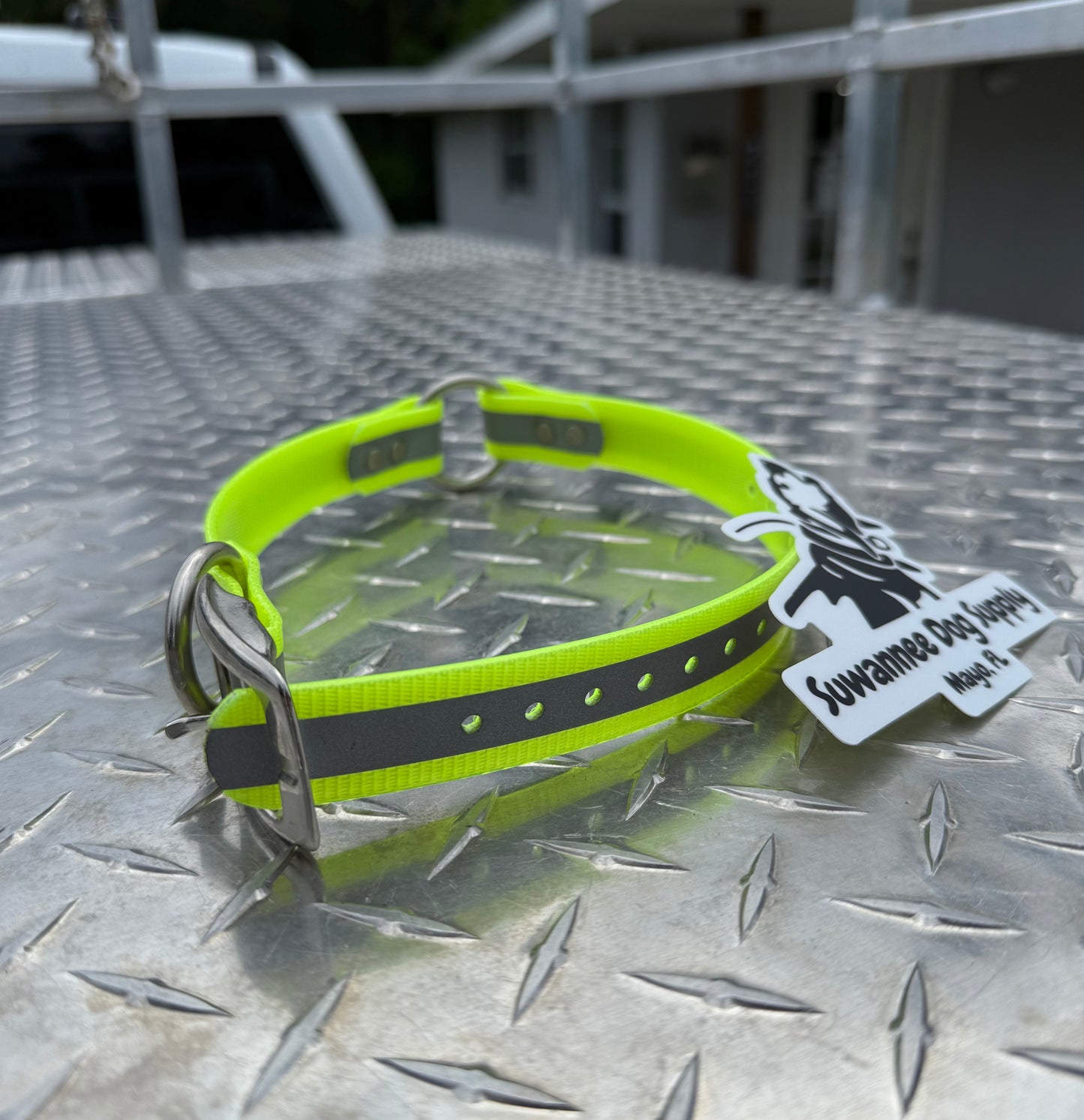 1" Standard Reflective W/ D&O Ring Collar