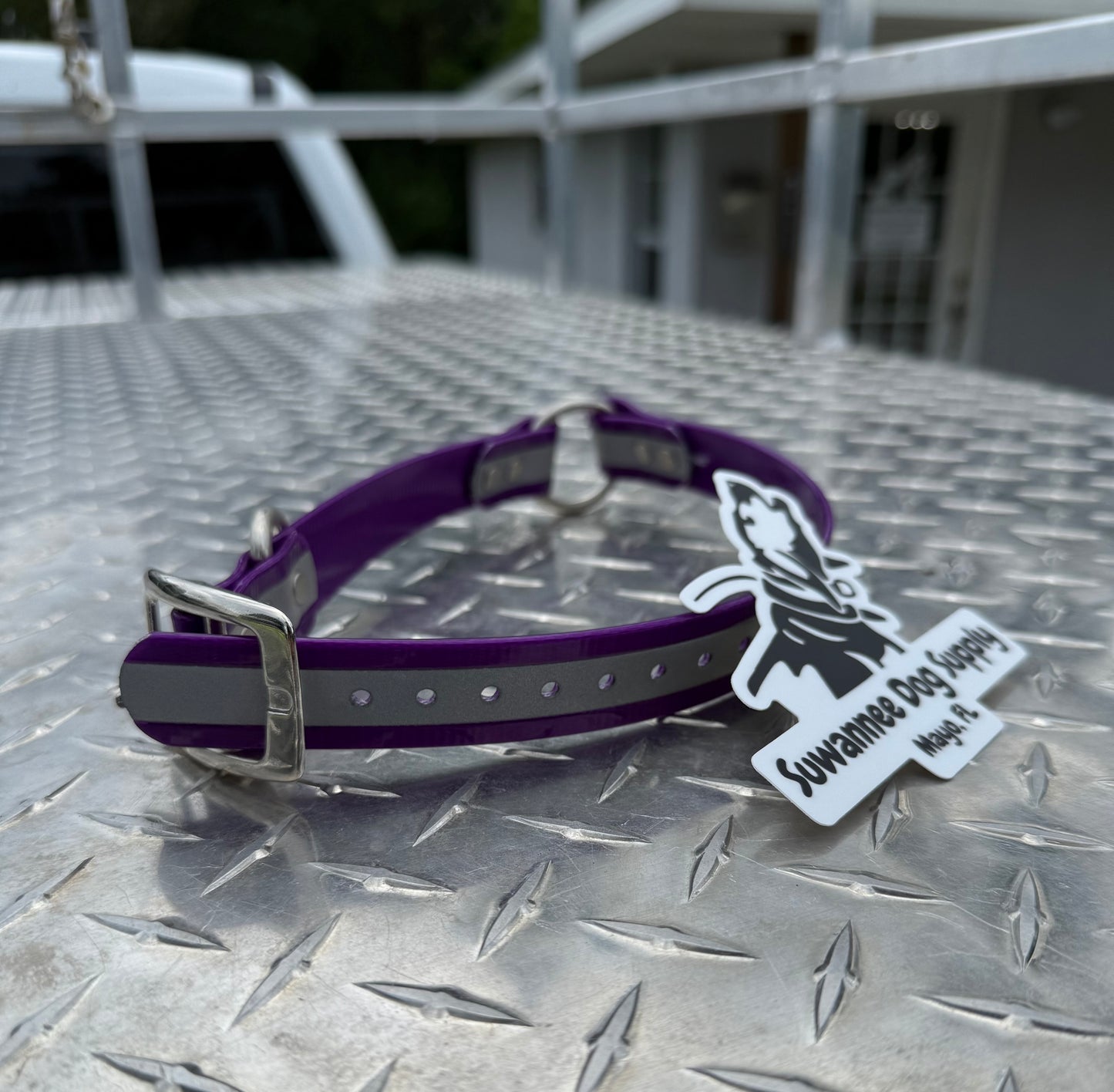 1" Standard Reflective W/ D&O Ring Collar