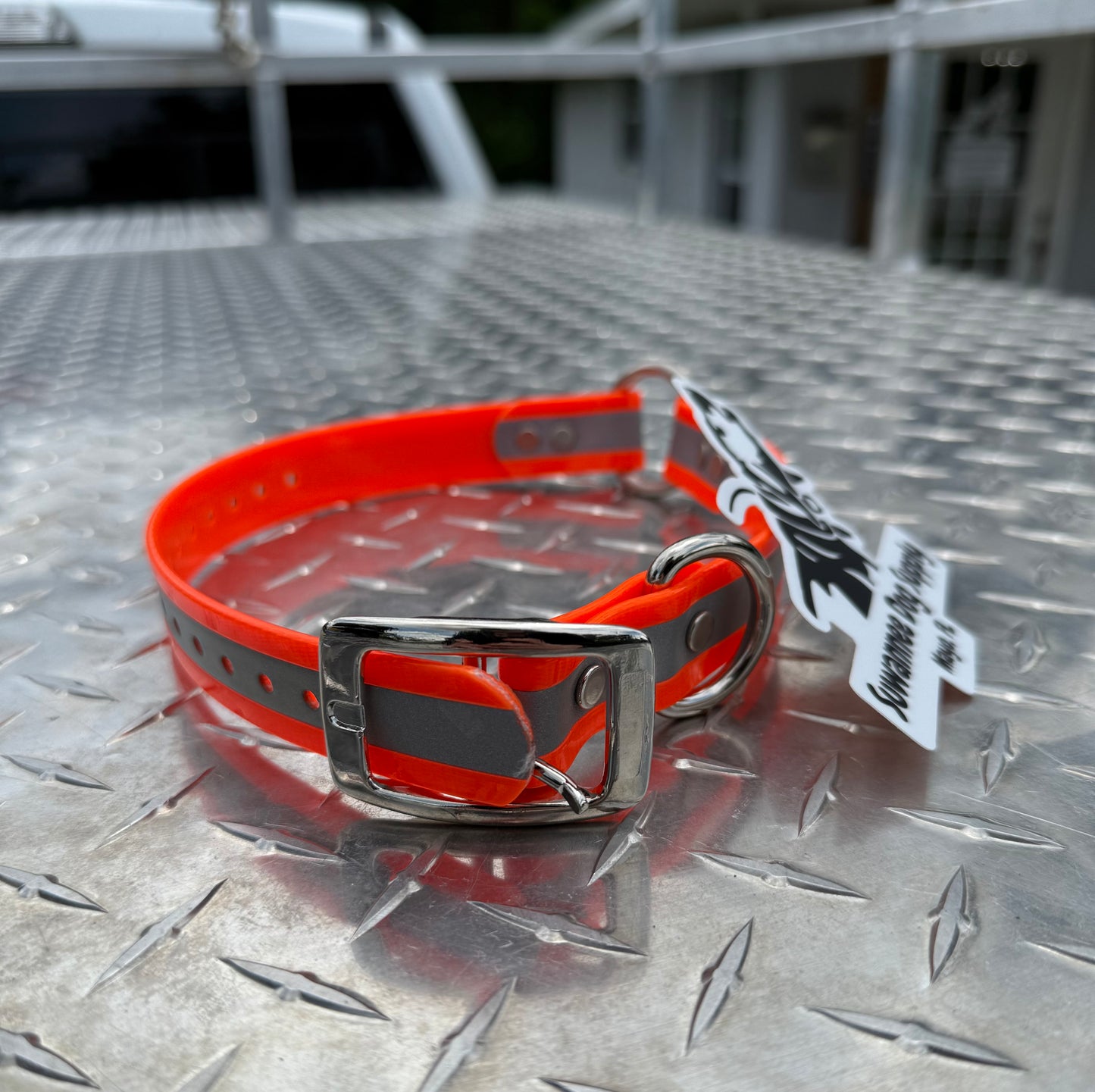 1" Standard Reflective W/ D&O Ring Collar