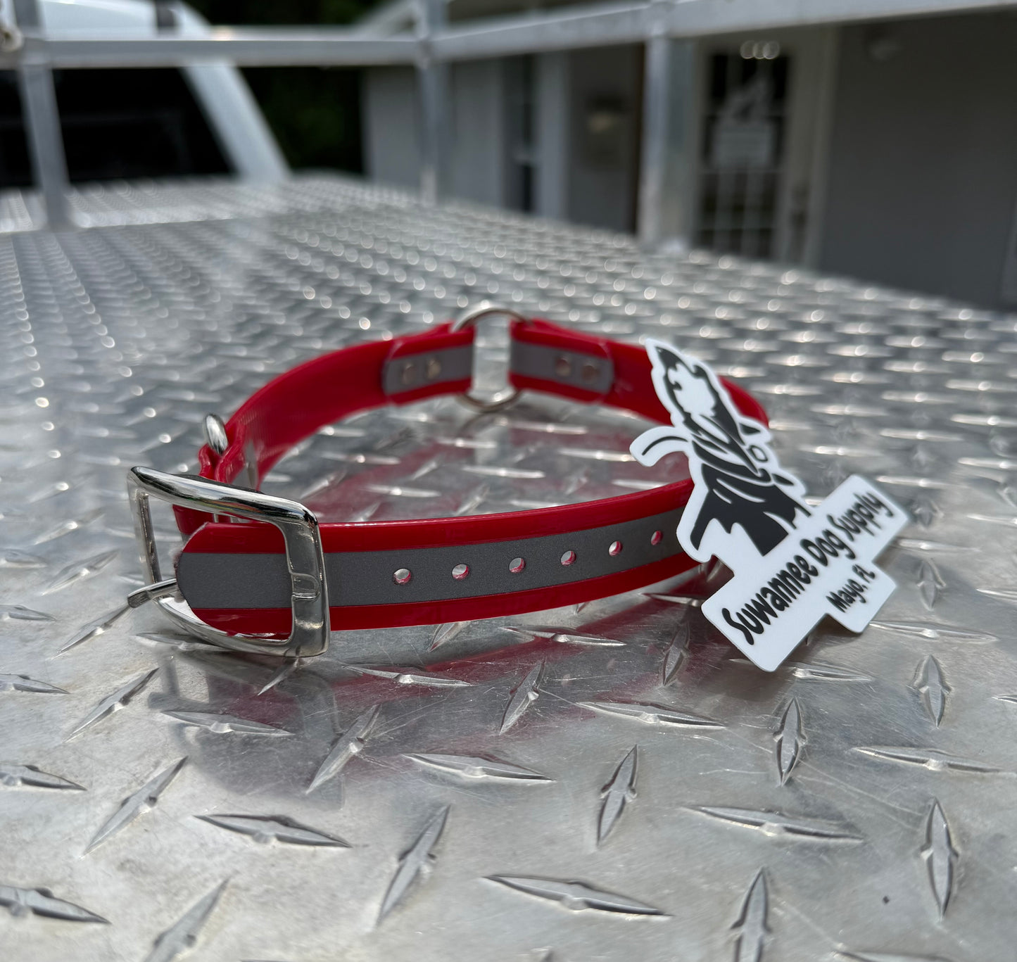 1" Standard Reflective W/ D&O Ring Collar