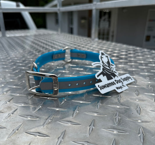 1" Standard Reflective W/ D&O Ring Collar