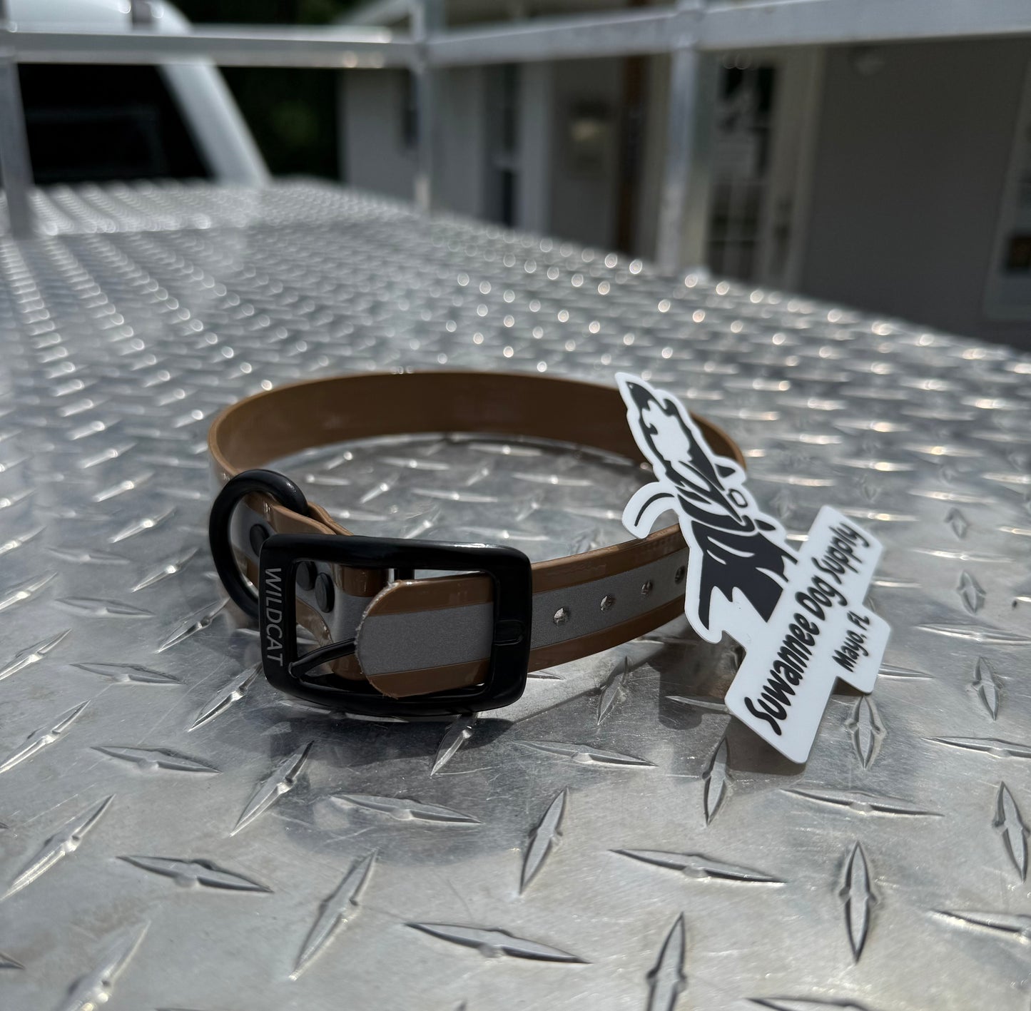 1" Standard Reflective W/ D Ring Collar