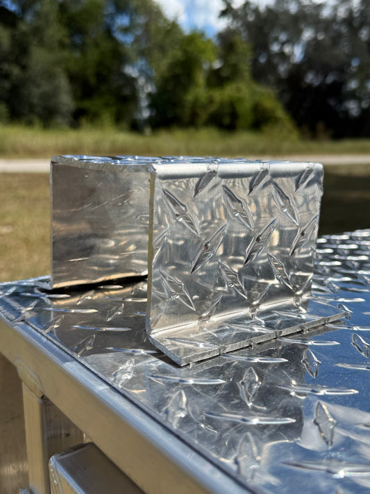 Diamond Plated Antenna Mount