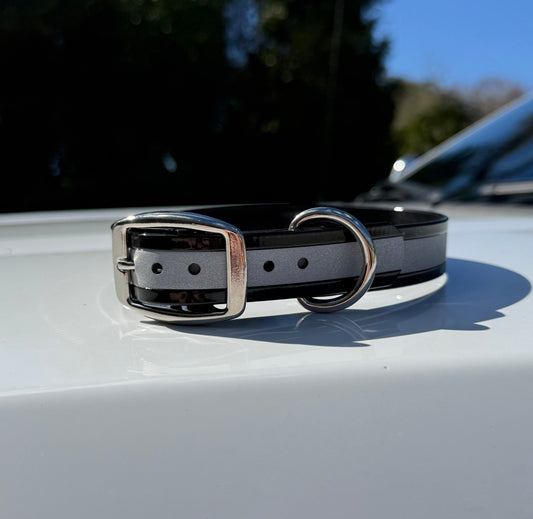 1" Standard Reflective w/ D Ring Collar