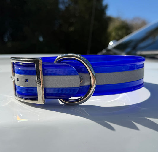 1 1/2" Standard Reflective w/ D Ring Collar