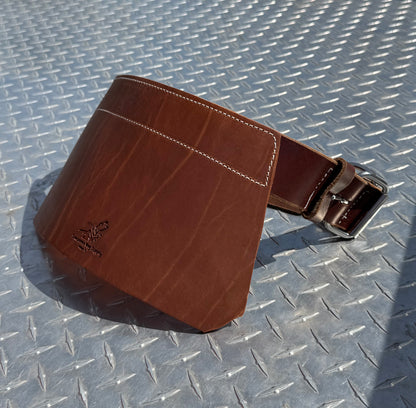 Amish Hand Made Leather Cut Bib
