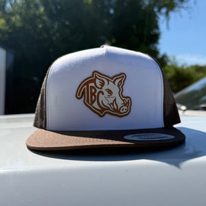 Brown/White