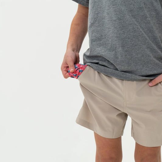 Youth Everyday Short - Light Khaki