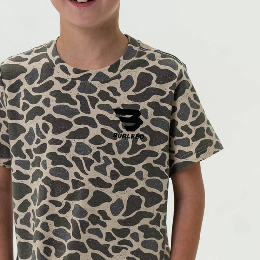Youth Tee - Classic Deer Camo - Flying B