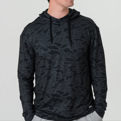 PERFORMANCE HOODIE / Black Camo