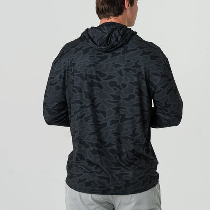 PERFORMANCE HOODIE / Black Camo