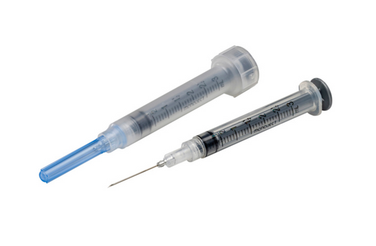 Monoject 22G Veterinary Needle & 3 mL Syringe Combo