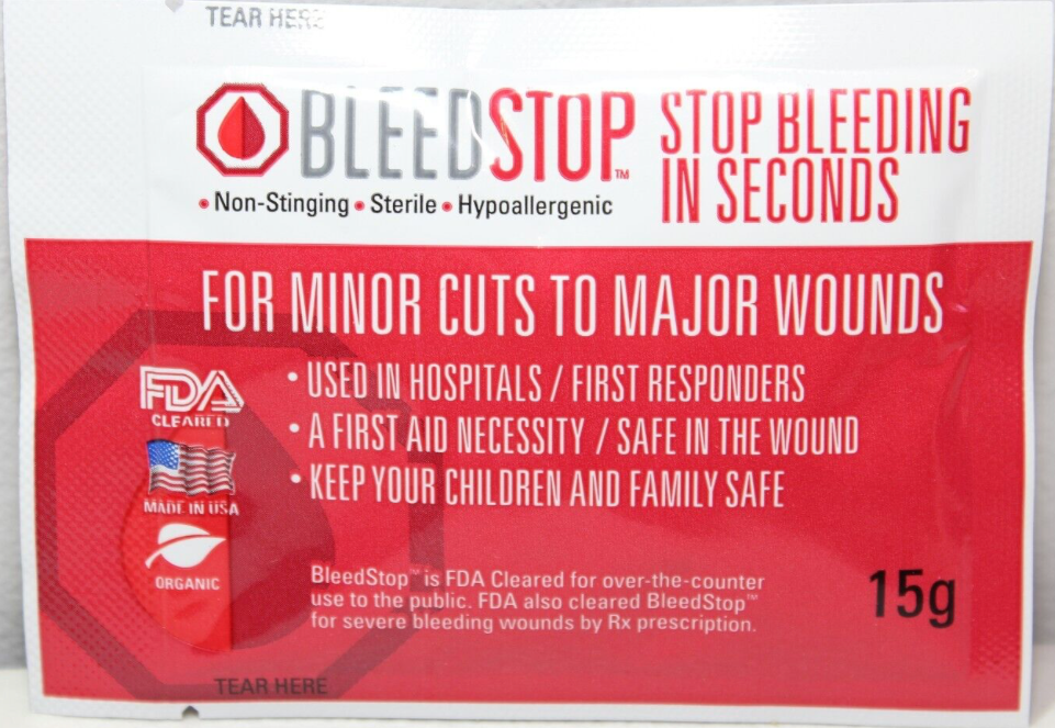 BleedStop First Aid Powder