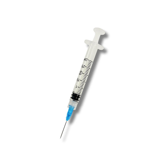 22G Veterinary Needle & 3mL Syringe Combo