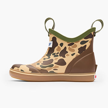 Little Kids Ankle Deck Boot Camo