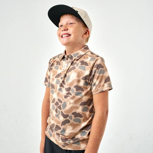 Youth Polo - Pintail Camo