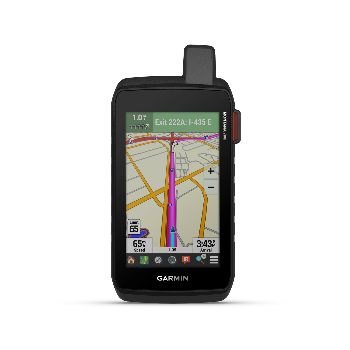 GARMIN Montana® 700i Rugged GPS Touchscreen Navigator with inReach® Technology