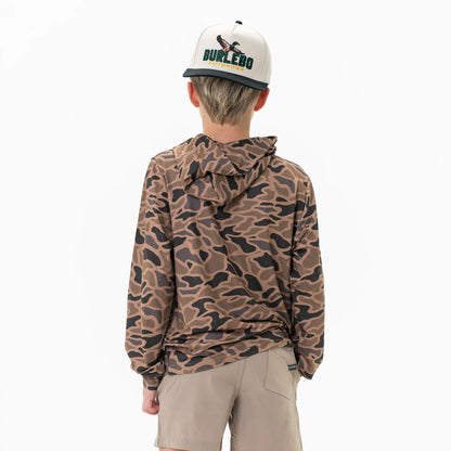 Youth Performance Hoodie - Guage Camo