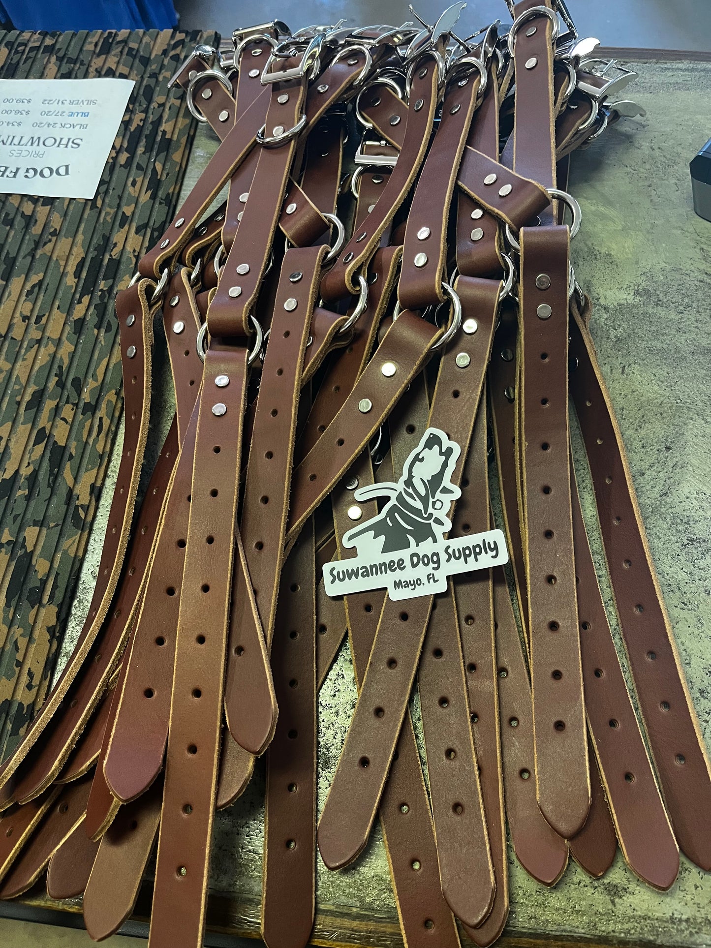 Leather D/O-Ring Collars