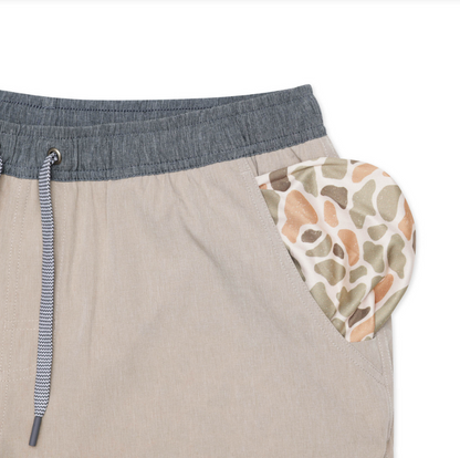 ATHLETIC SHORT / Heather Khaki