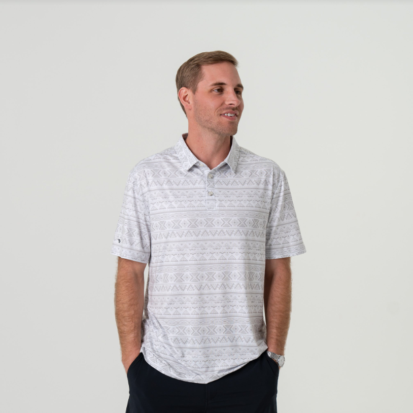 PERFORMANCE POLO / Aztec Grey